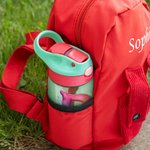Personalisierte Aquarell Fantasy Einhorn 475 ml Wasserflasche mit Initiale und Namen Outdoor Zubehör Schulanfang Geburtstag Geschenk für Kinder