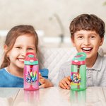 Personalisierte Aquarell Fantasy Einhorn 475 ml Wasserflasche mit Initiale und Namen Outdoor Zubehör Schulanfang Geburtstag Geschenk für Kinder