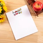 Personalized Pencil Apple Cartoon Character Notepad with Name Stationery Supplies Teacher's Day Gift for Teachers