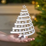Personalisierte Weihnachten Familie Baum Acryl Plaque mit 1-8 Namen und Jahr Home Decor Festival Weihnachten Geschenk für Familie Freund