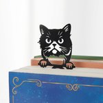 Personalized Cute Cat Dog Pet Face Bookmark with Name School Office Reading Stationary Supplies Birthday Gift for Pet Lover Bookworm