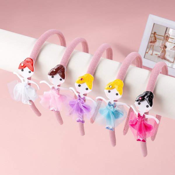 Personalized Personalized Handmade Ballerina Doll Headband Ballerina hair clip Gift for Ballerina Girl 
