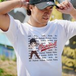 Personalized Baseball Cartoon Character Soft T-shirt Sweatshirt with 1-11 Names Game Day Team Accessory Birthday Gift for Friends Coach Teammates