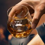 Bicchiere da caffè Whiskey con base in legno