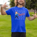 Personalized Baseball Cartoon Character Soft T-shirt Sweatshirt with 1-11 Names Game Day Team Accessory Birthday Gift for Friends Coach Teammates