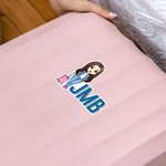 Personalized Shadow Monogram Cartoon Travel Character Waterproof Stickers Birthday Travel Gift for Women Men Travelers