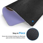 Personalized Avatar Photo Non-Slip Multicolor Mouse Pad with Text Office Supplies Desk Accessory Birthday Gift for Employees Family Friends