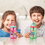 Personalized Watercolour Fantasy Unicorn Initial Apple 16 oz Water Bottle with Name Outdoor Supplies Back to School Birthday Gift for Kids