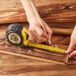 Misuratore a nastro fotografico personalizzato con cinturino da polso e testo Accessori per la misurazione Regalo di compleanno per la festa del papà Architetti Crafter