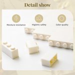 Personalisierte Retro Film 1-4 Fotos Building Block Puzzles mit Namen und Jahr Home Decor Jahrestag Geburtstag Geschenk für Familie Freunde