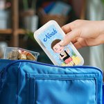 Personalized Cute Cartoon Kid Safe Stainless Steel Fork Spoon Knife 3 Pcs Cutlery Set with Name and Case Back to School Birthday Gift for Boys Girls