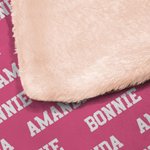 Personalized Sports Ball Cartoon Character Soft Hooded Blanket with Name Birthday Gift for Sports Lover
