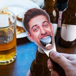 Personalised Funny Avatar Face Photo Bottle Opener with Magnet Fridge Decor Bar Party Wine Accessory Birthday Gift for Friend Drinking Enthusiast