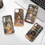 Etui de téléphone personnalisé pour iPhone ou Samsung avec nom Cadeau d'anniversaire pour la famille et les amis