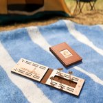 Personalized Engraved Animal Navigation Pattern Portable Cribbage Board with Wooden Pegs Camping Outdoor Activities Birthday Gift for Cribbage Lovers