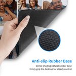 Gepersonaliseerde 8 foto's Collage Non-slip groot formaat bureau mat muismat kantoor accessoire verjaardagscadeau voor studenten collega's vrienden