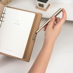 Henkilökohtainen Suuri opettaja Teksti PU Nahka Binder Notebook kynä Koulutarvikkeet Opettajien päivä Takaisin kouluun lahja opettajalle