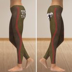 Personalisierte Hit That Baseball Leggings Yoga-Hosen mit Namen und Nummer Hochzeitstag Valentinstag Geschenk für Baseball-Liebhaber Freundin