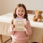 Tableau de corvées personnalisé avec crochets et boucles et jetons Décoration de chambre interactive Cadeau d'anniversaire pour les enfants et les parents