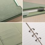 Henkilökohtainen Suuri opettaja Teksti PU Nahka Binder Notebook kynä Koulutarvikkeet Opettajien päivä Takaisin kouluun lahja opettajalle
