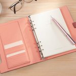 Henkilökohtainen Suuri opettaja Teksti PU Nahka Binder Notebook kynä Koulutarvikkeet Opettajien päivä Takaisin kouluun lahja opettajalle