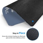 Personalized Initial Multicolor Mouse Pad with Name and Text Office Supplies Desk Accessory Appreciation Birthday Gift for Administrative Staff