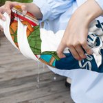 Personalized Retro Sunset Cartoon Character Quick Dry Oversized Beach Towel with Name Summer Travel Essentials Birthday Gift for Family Friends