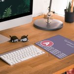 Personalized Initial Multicolor Mouse Pad with Name and Text Office Supplies Desk Accessory Appreciation Birthday Gift for Administrative Staff