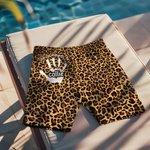 Personalizado Palm Print Funny This Ass Belongs To Bañador de Secado Rápido Pantalones Cortos de Playa con Nombre Fiesta en la Playa Vacaciones Cumpleaños Regalo para Hombre