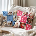 Personlig mamma mamma tittel 6 bilder Mykt kasteputetrekk Hjemmeinnredning Morsdag Bursdagsgave til mamma