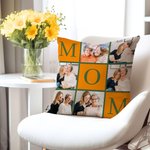 Personlig mamma mamma tittel 6 bilder Mykt kasteputetrekk Hjemmeinnredning Morsdag Bursdagsgave til mamma