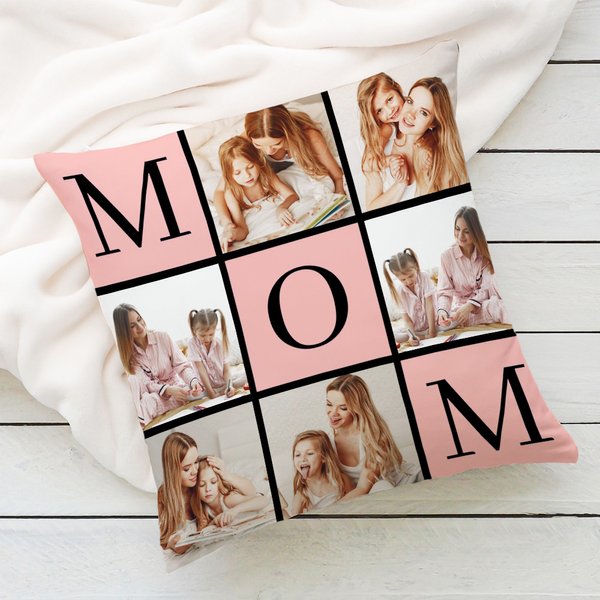 Personlig mamma mamma tittel 6 bilder Mykt kasteputetrekk Hjemmeinnredning Morsdag Bursdagsgave til mamma