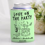 Personalisierte Weingläser Blumenstrauß Krone Kuchen Bierdose Kühler Hülse mit Namen Geburtstag Party Geschenk für Freunde Bierliebhaber Frauen