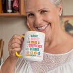 Manzana Personalizada Orgulloso Maestro Jubilado 11 oz 15 oz Café Taza de Cerámica con Nombre y Fecha de jubilación Apreciación Regalo para el Maestro