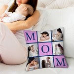 Personlig mamma mamma tittel 6 bilder Mykt kasteputetrekk Hjemmeinnredning Morsdag Bursdagsgave til mamma