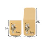 Your Personal Blossom, Your Reading Charm - Personalised Name Magnetic Bookmark Clip