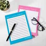 Personalized Shit I'll Probably Forget Portable Functional Notepad with Name Teacher's Day Back to School Appreciation Gift for Teachers
