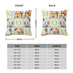 Personlig mamma mamma tittel 6 bilder Mykt kasteputetrekk Hjemmeinnredning Morsdag Bursdagsgave til mamma