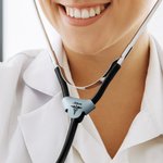 Personalised Rod of Asclepius PU Leather Stethoscope ID with Concealed Snap Tag Nurses Day Appreciation Birthday Gift for Medical Staffs
