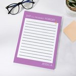 Personalized Shit I'll Probably Forget Portable Functional Notepad with Name Teacher's Day Back to School Appreciation Gift for Teachers