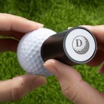 Tampon de Balle de Golf Personnalisé avec Initiale Nom ou Monogramme Cadeau Anniversaire pour Amateur de Golf