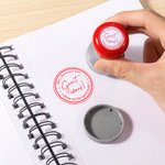Personalized Words of Encouragement Portable Self-Inking Teacher Stamp with Text Teacher's Day Extracurricular Activities Award  Gift for Teacher