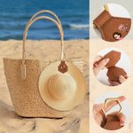 Personalized Birth Flower Bouquet Cartoon Portable Strong Magnetic Leather Hat Clip with Name Travel Accessories Birthday Gift for Women Girls