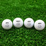 Personalized Funny Furry Body Part Golf Ball with Name Bachelor Party Joke Theme Club Birthday Gift for Men Golf Lovers