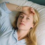 Tatuaggio temporaneo personalizzato impermeabile e non tossico a forma di cuore con nomi, set di 15 tatuaggi per la festa della mamma e il compleanno della nonna.