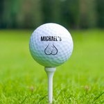 Personalized Funny Furry Body Part Golf Ball with Name Bachelor Party Joke Theme Club Birthday Gift for Men Golf Lovers
