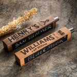 Personalizado Grabado Barril de Cerveza Grifo Mango con Pizarra y Texto Kegerators Inicio Bar Accesorios Día del Padre para Papá Amante de la Cerveza
