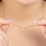 Collana personalizzata in argento sterling con costellazione di zirconi, gioielli di astronomia, regalo di compleanno e festa della mamma per le donne