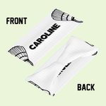 Henkilökohtainen sulkapallo koripallo Anti-hiki Sports Headband nimi Sports Accessory syntymäpäivälahja ystäville perheelle
