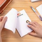 Personalised Love Band-Aid Cartoon Character Notepad with Name Stationery Supplies Nurses Day Birthday Gift for Nurses Doctors